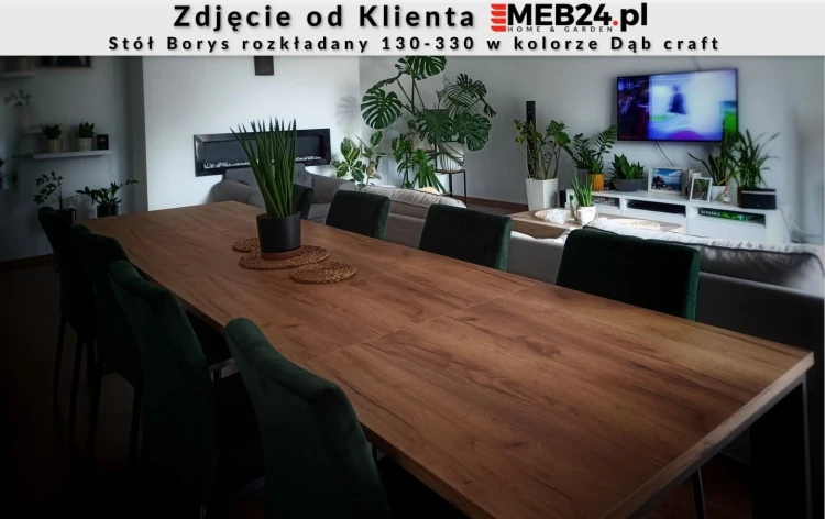 Stół Borys rozkładany 130-330 - zdjęcie od klienta