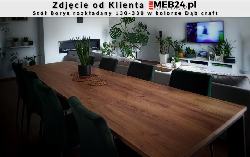 Stół Borys rozkładany 130-330 - zdjęcie od klienta
