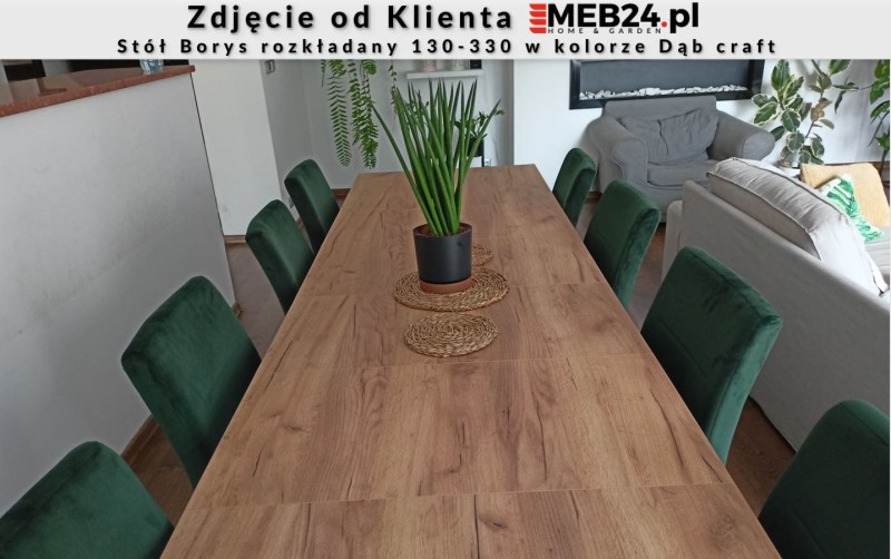 Stół Borys rozkładany 130-330 - zdjęcie od klienta