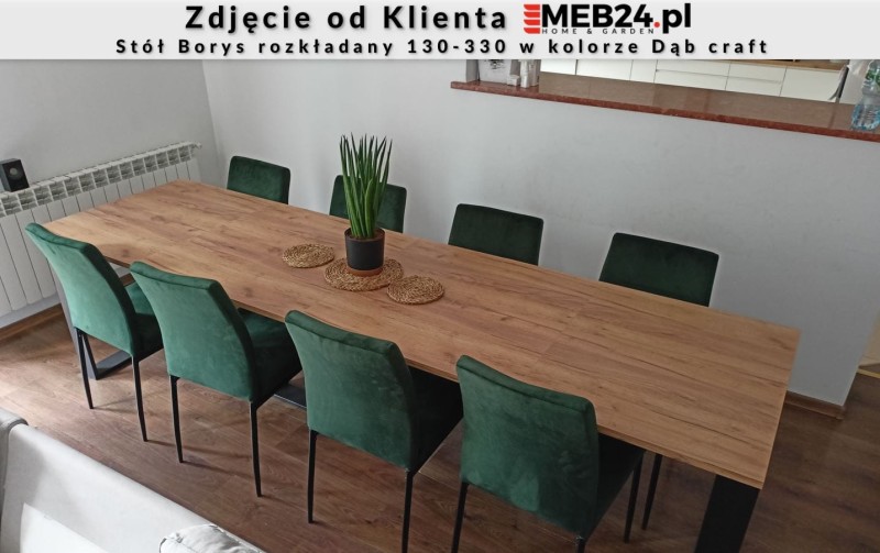 Stół Borys rozkładany 130-330 - zdjęcie od klienta
