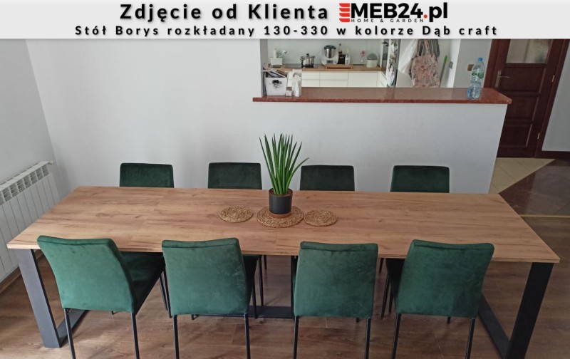 Stół Borys rozkładany 130-330 - zdjęcie od klienta
