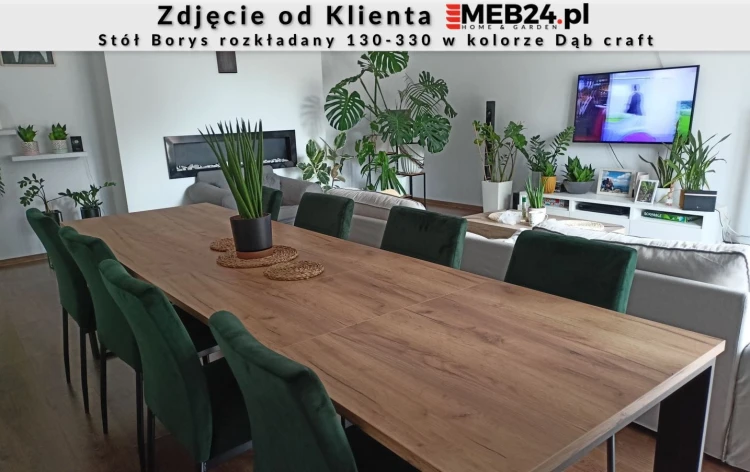 Stół Borys rozkładany 130-330 - zdjęcie od klienta