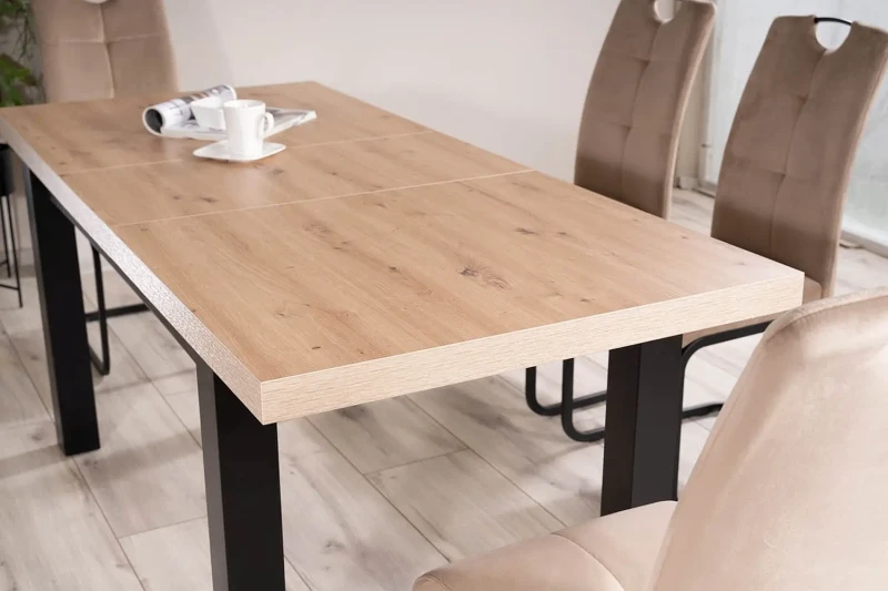 Stół rozkładany Presto 140-218 cm dąb artisan