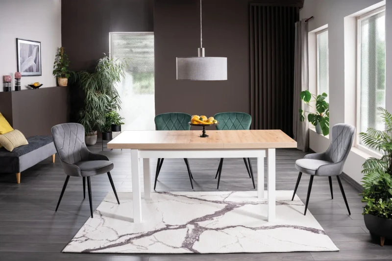 Stół rozkładany Presto 140-218 cm dąb artisan