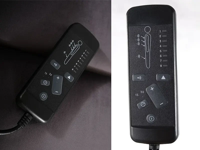 Fotel rozkładany z funkcją masażu Pegaz M Velvet