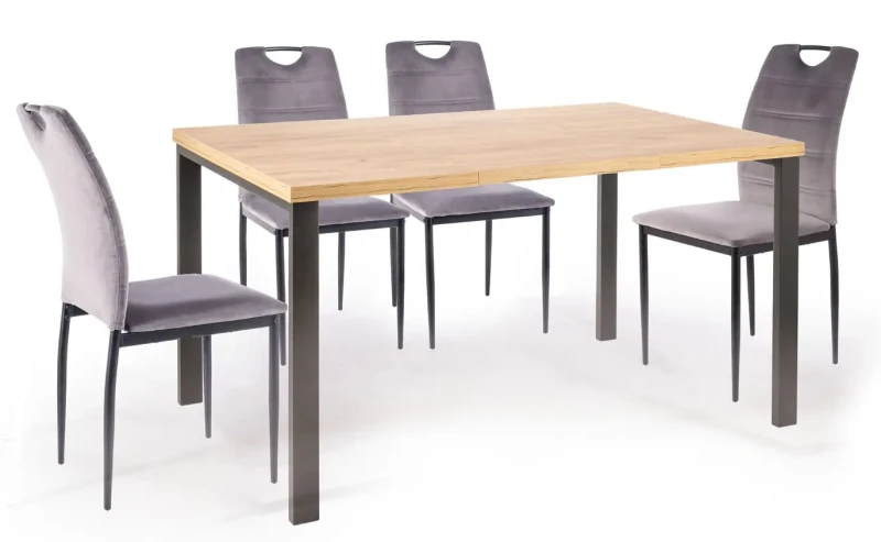 Krzesło tapicerowane Rip Velvet