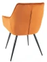 Krzesło tapicerowane Lilia Velvet cynamon Bluvel 4215