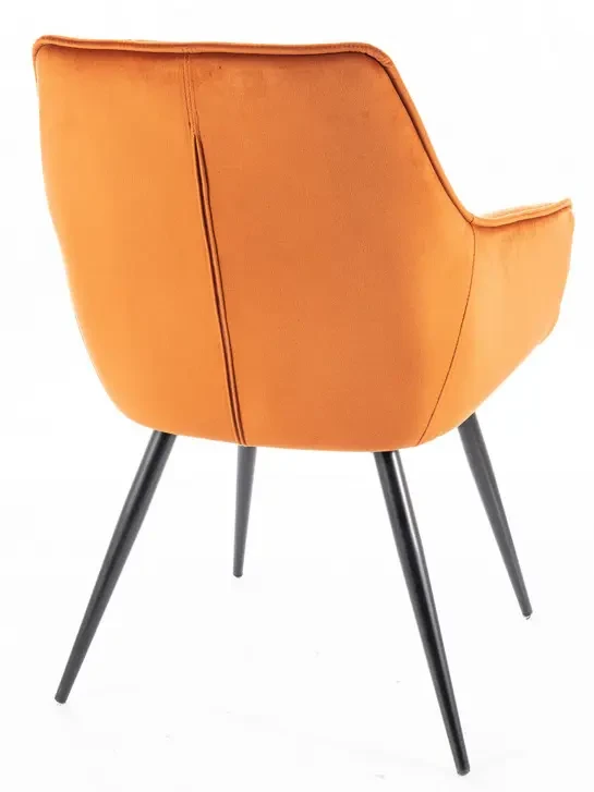 Krzesło tapicerowane Lilia Velvet cynamon Bluvel 4215