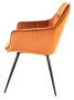 Krzesło tapicerowane Lilia Velvet cynamon Bluvel 4215