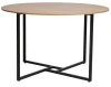 Stół Alto 120 cm dąb/czarny