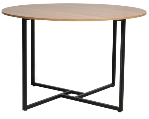 Stół Alto 120 cm dąb/czarny