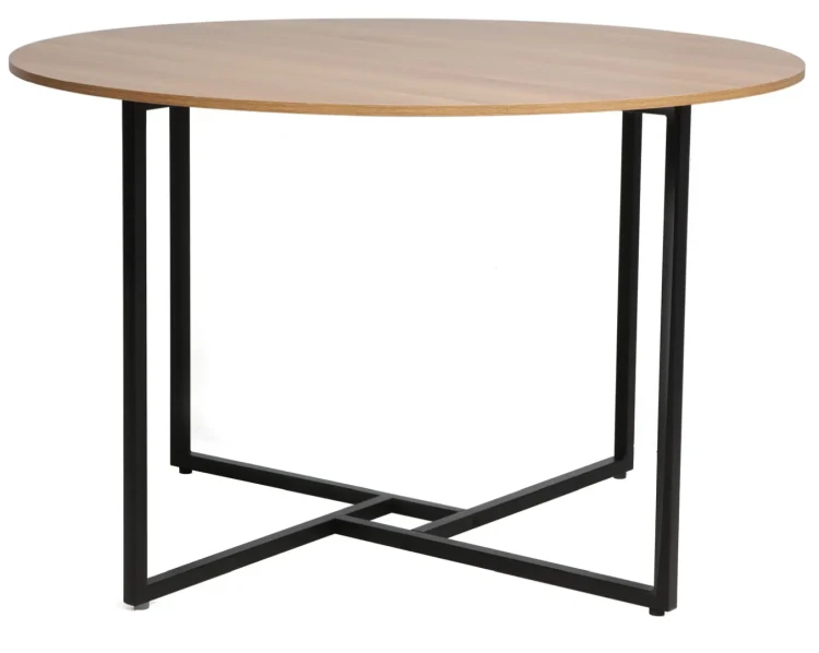 Stół Alto 120 cm dąb/czarny