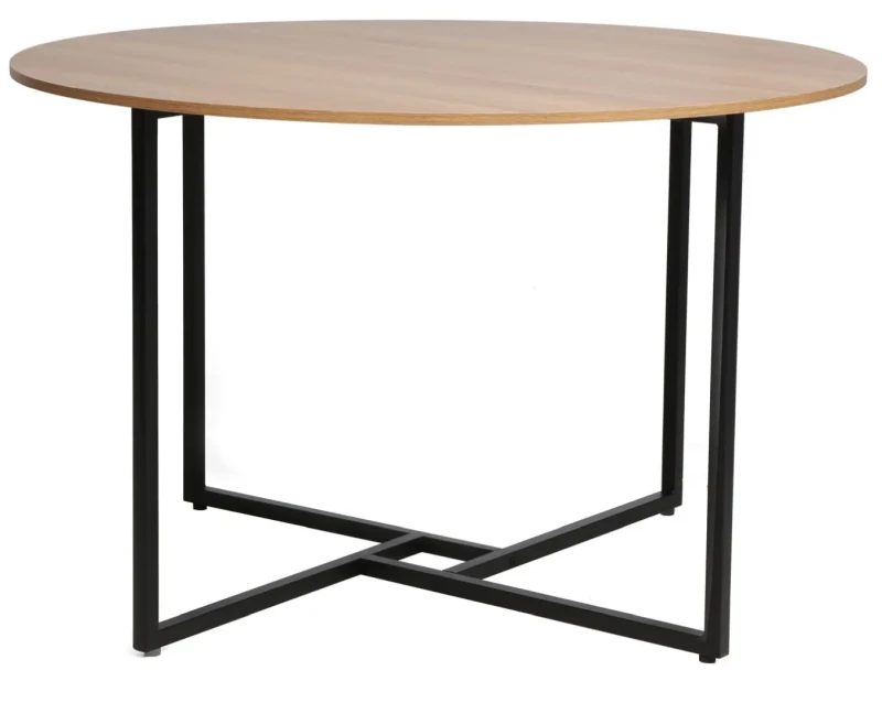 Stół Alto 120 cm dąb/czarny