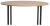 Stół Alto 120 cm dąb/czarny