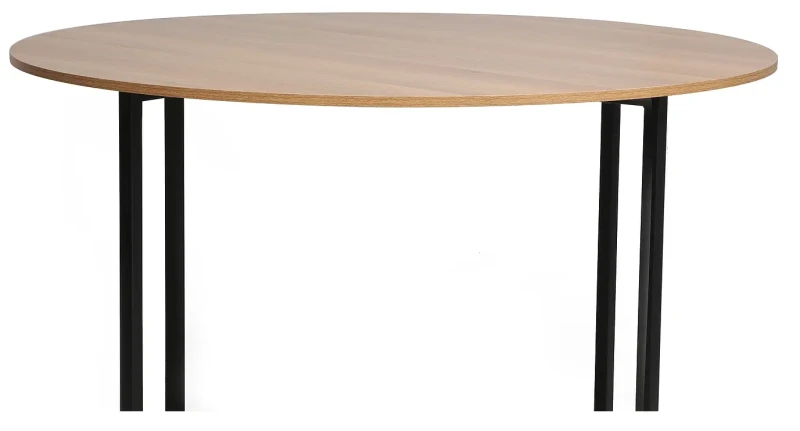 Stół Alto 120 cm dąb/czarny