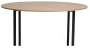 Stół Alto 120 cm dąb/czarny