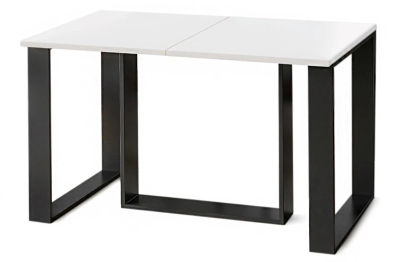 Stół Borys rozkładany 130-330 biały połysk