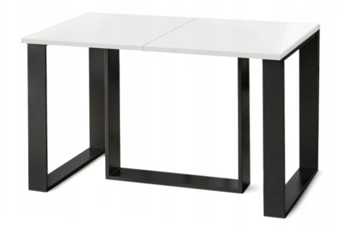 Stół Borys rozkładany 130-250 biały połysk