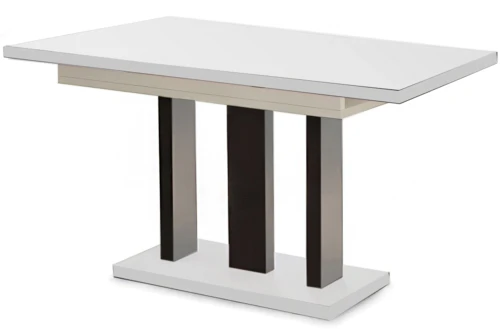 Stół Appia rozkładany 130-210 biały połysk