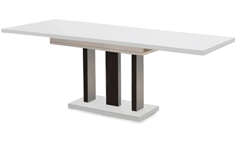 Stół Appia rozkładany 130-210 biały połysk
