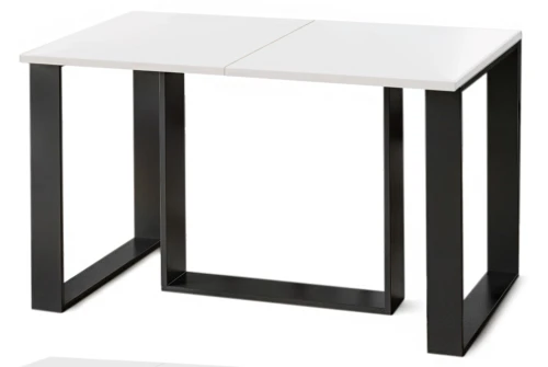 Stół Borys Bis rozkładany 130-310 biały połysk