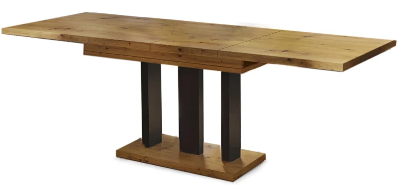 Stół Appia rozkładany 130-210 mix + czarny mat