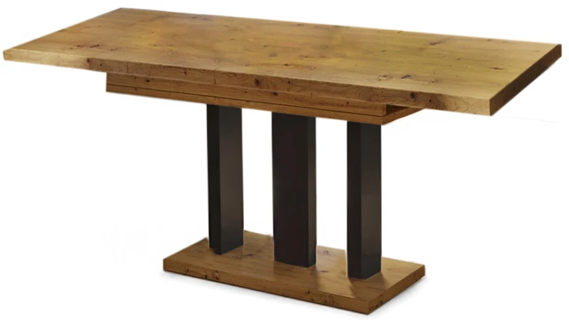 Stół Appia rozkładany 130-210 mix + czarny mat