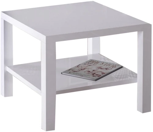 Stolik Cristo biały połysk