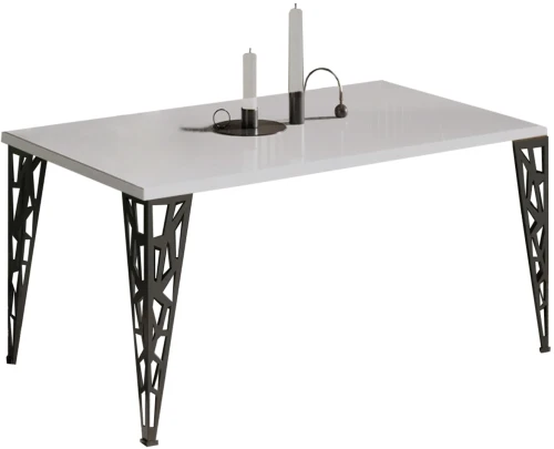 Ława Monza 100 biały połysk