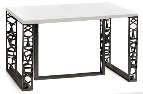 Stół Ewerest Max rozkładany 130-330 biały połysk