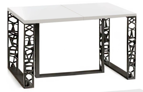 Stół Ewerest Bis rozkładany 130-310 biały połysk