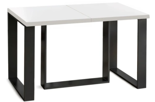 Stół Borys Max rozkładany 130-250 biały połysk