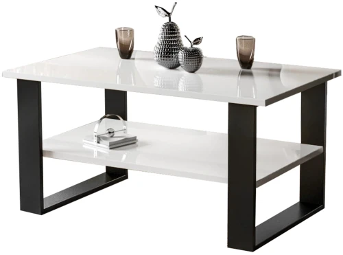 Ława Inga biały połysk