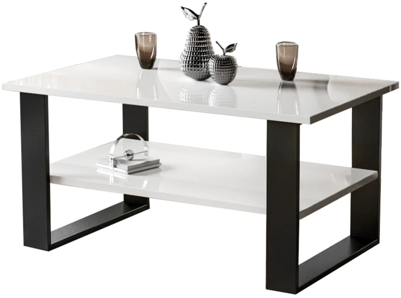 Ława Inga biały połysk