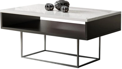 Ława Enna biały połysk