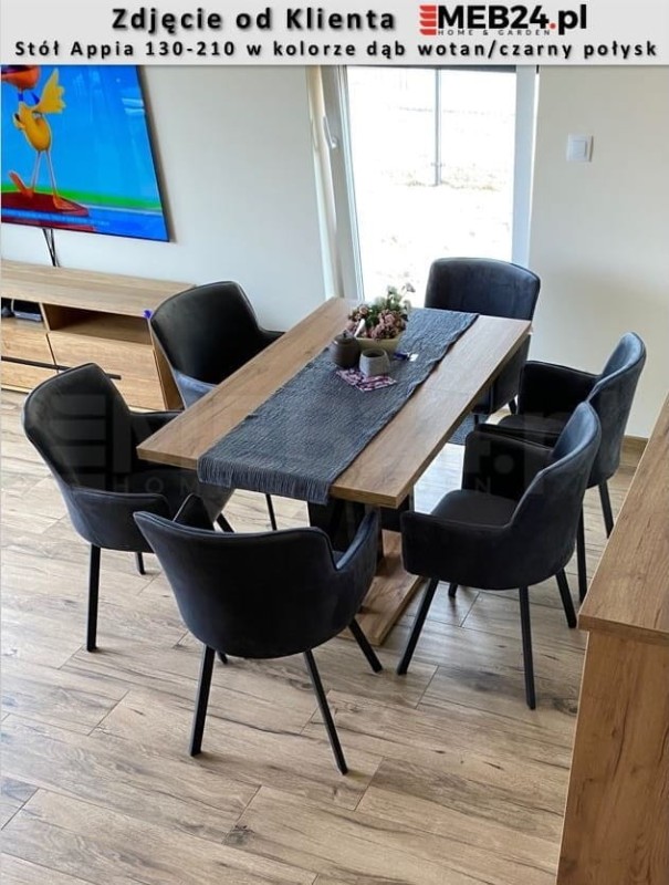 Stol-Appia-rozkladany-130-210-dab-wotanczarny-polysk