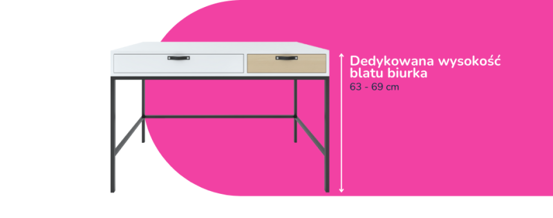 Krzesło dziecięce Petit wzrost 119 -142 cm Storia podstawa szara