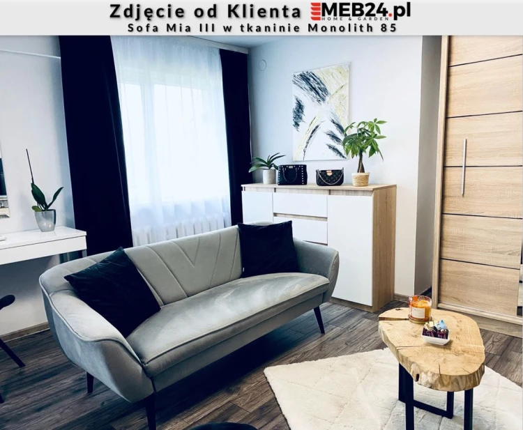 Sofa Mia III w stylu skandynawskim - zdjęcie od klienta
