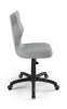 Krzesło dziecięce Petit wzrost 159 -188 cm velvet podstawa czarna