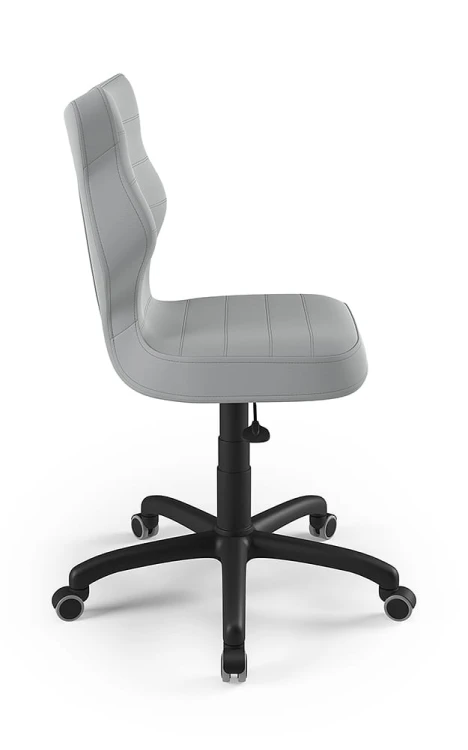 Krzesło dziecięce Petit wzrost 159 -188 cm velvet podstawa czarna