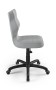 Krzesło dziecięce Petit wzrost 159 -188 cm velvet podstawa czarna