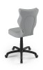 Krzesło dziecięce Petit wzrost 159 -188 cm velvet podstawa czarna