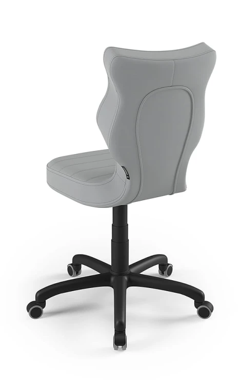 Krzesło dziecięce Petit wzrost 159 -188 cm velvet podstawa czarna