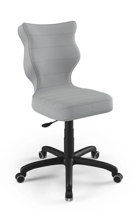 Krzesło dziecięce Petit wzrost 159 -188 cm velvet podstawa czarna VT03