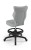 Krzesło dziecięce Petit z podnóżkiem wzrost 159 -188 cm velvet podstawa czarna