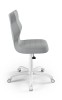 Krzesło dziecięce Petit wzrost 159 -188 cm velvet podstawa biała