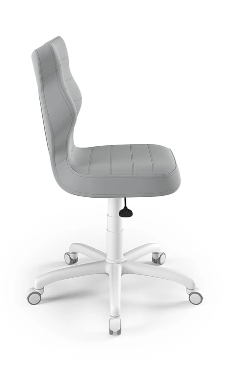 Krzesło dziecięce Petit wzrost 159 -188 cm velvet podstawa biała