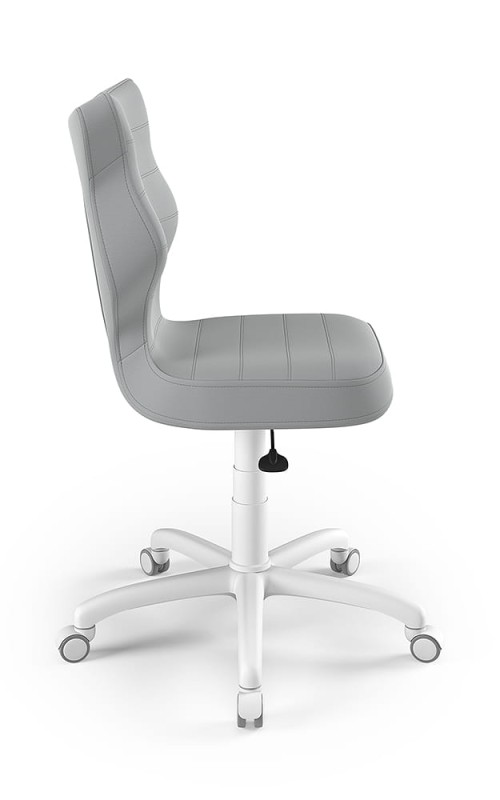 Krzesło dziecięce Petit wzrost 159 -188 cm velvet podstawa biała