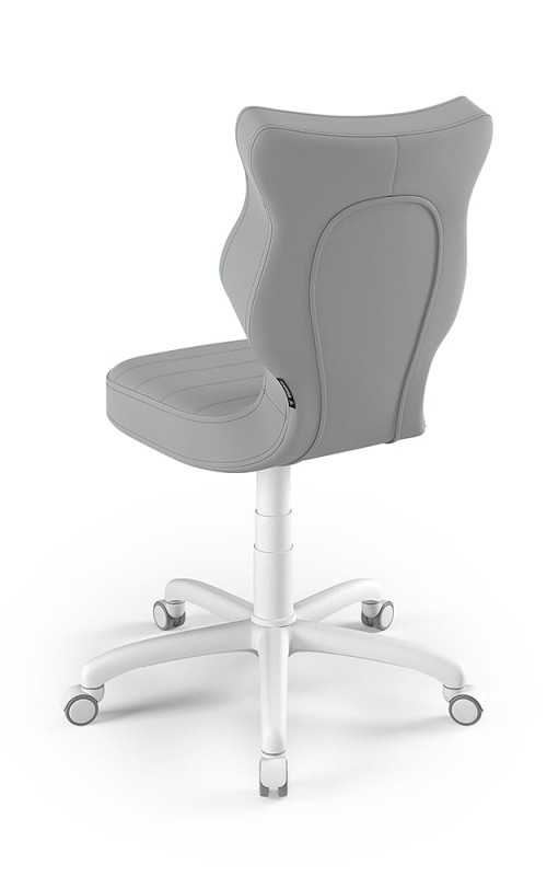 Krzesło dziecięce Petit wzrost 159 -188 cm velvet podstawa biała