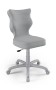 Krzesło dziecięce Petit wzrost 159 -188 cm velvet podstawa szara VT03
